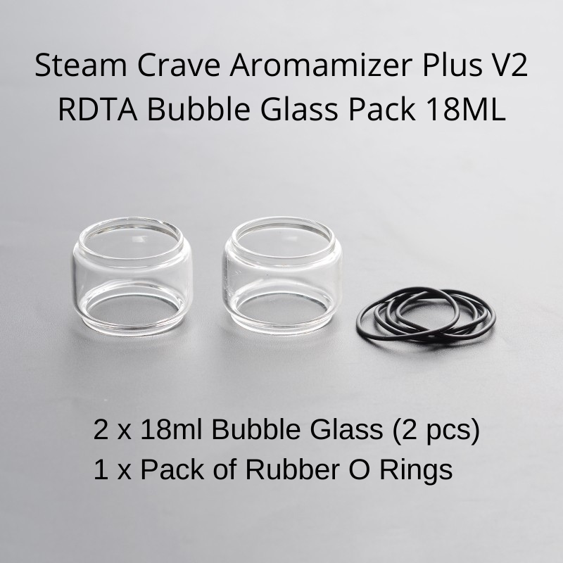 steam crave aromamizer plus v2 rdta glass kit options steam crave aromamizer plus v2 rdta glass kit options