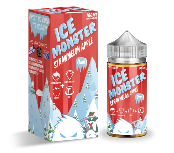 monster vape labs | ice monster | strawmelon apple 100ml monster vape labs | ice monster | strawmelon apple 100ml