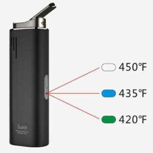 airistech airis switch premium herb/oil/wax vaporizer kit unique 3 in 1 design