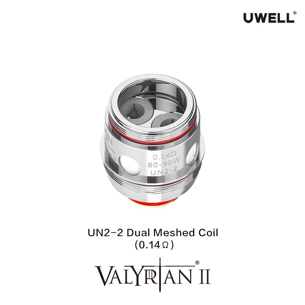 uwell valyrian 2 / ii replacement coils (2pcs/pack) uwell valyrian 2 / ii replacement coils (2pcs/pack)