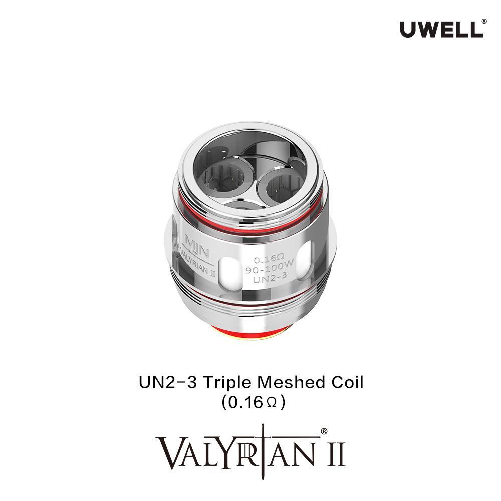 uwell valyrian 2 / ii replacement coils (2pcs/pack) uwell valyrian 2 / ii replacement coils (2pcs/pack)