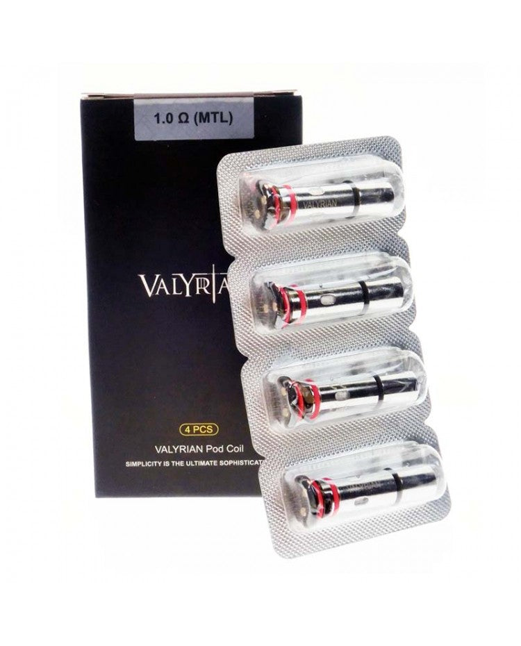 uwell valyrian pod replacement coils (4pcs/pack) uwell valyrian pod replacement coils (4pcs/pack)