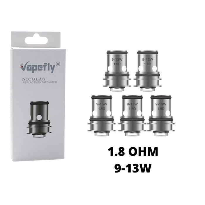 vapefly nicolas v1 & nicolas v2 coils (5pcs/pack) vapefly nicolas v1 & nicolas v2 coils (5pcs/pack)