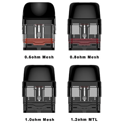 vaporesso xros pod cartridges 2ml/3ml 4 pack vaporesso xros pod cartridges 2ml/3ml 4 pack