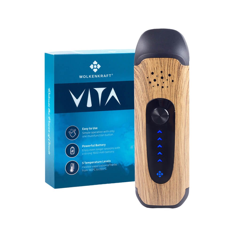 wolkenkraft vita dry herb vaporizer wolkenkraft vita dry herb vaporizer