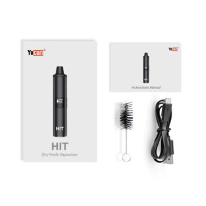 yocan hit dry herb vaporizer 1400mah starter kit