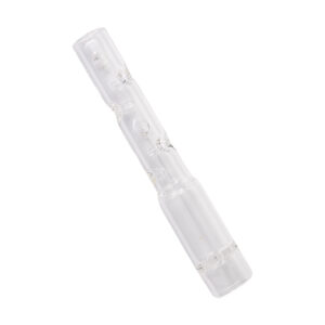 straight 3d flow stem for arizer solo 2, solo 2 max , solo 3 vaporizer 90mm