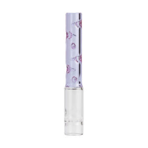 straight 3d flow stem for arizer solo 2, solo 2 max , solo 3 vaporizer 90mm