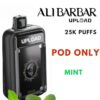 ALIBARBAR UPLOAD POD ONLY – MINT – 25000 PUFFS import placeholder for 13410
