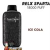 RELX SPARTA – ICE COLA – 18.000 PUFFS import placeholder for 20869