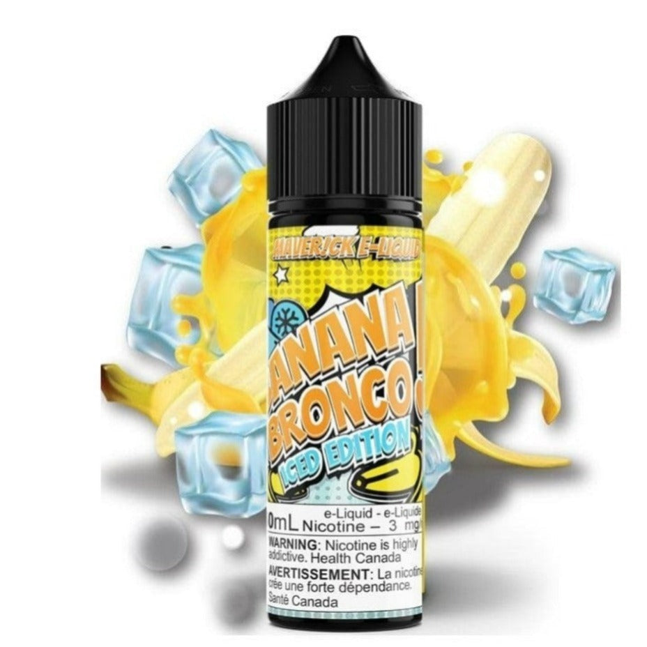 banana bronco iced by maverick e liquid banana bronco iced by maverick e liquid