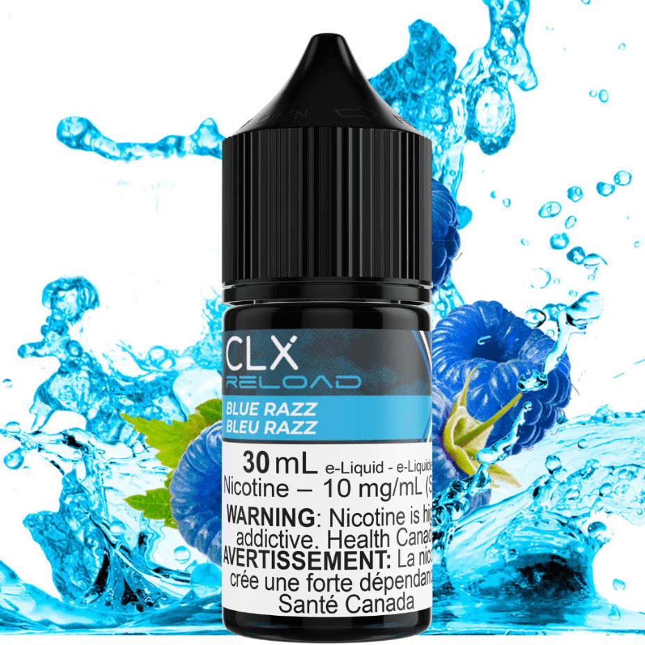 blue razz salt by clx reload e liquid blue razz salt by clx reload e liquid