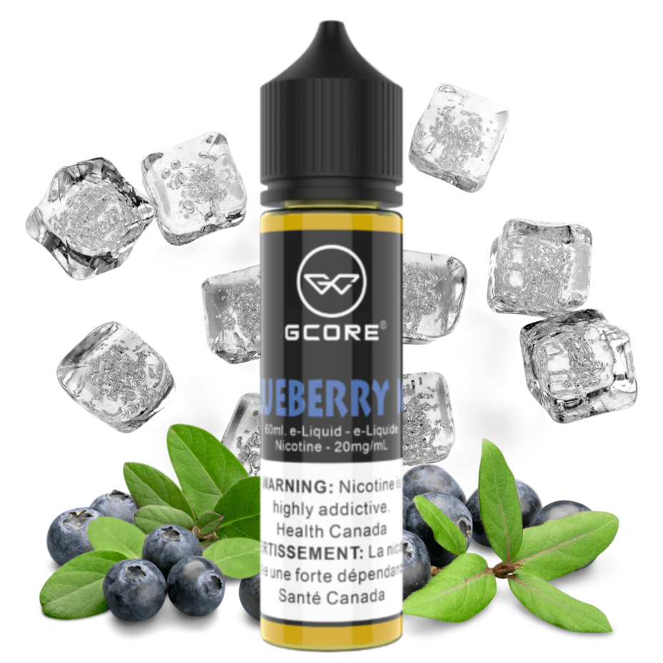 blueberry ice salt by gcore e liquid 60ml blueberry ice salt by gcore e liquid 60ml