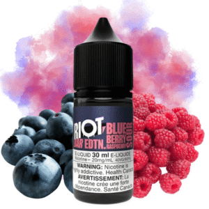 blueberry sour raspberry salt by riot bar