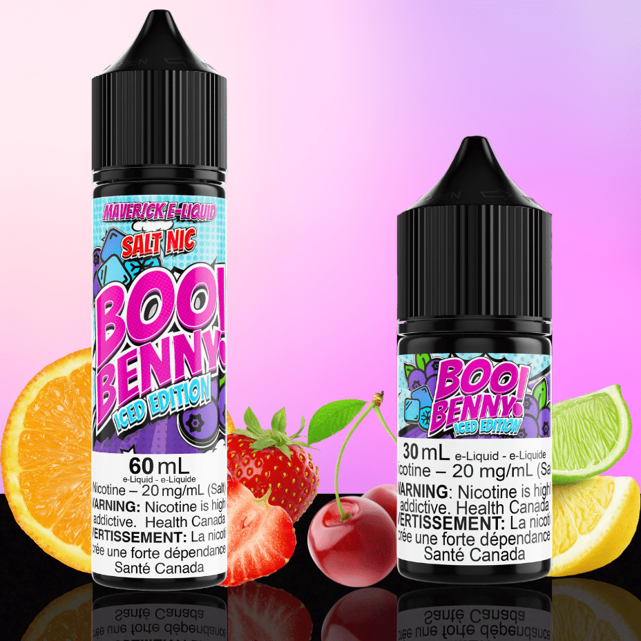 boo benny iced salt by maverick e liquid boo benny iced salt by maverick e liquid