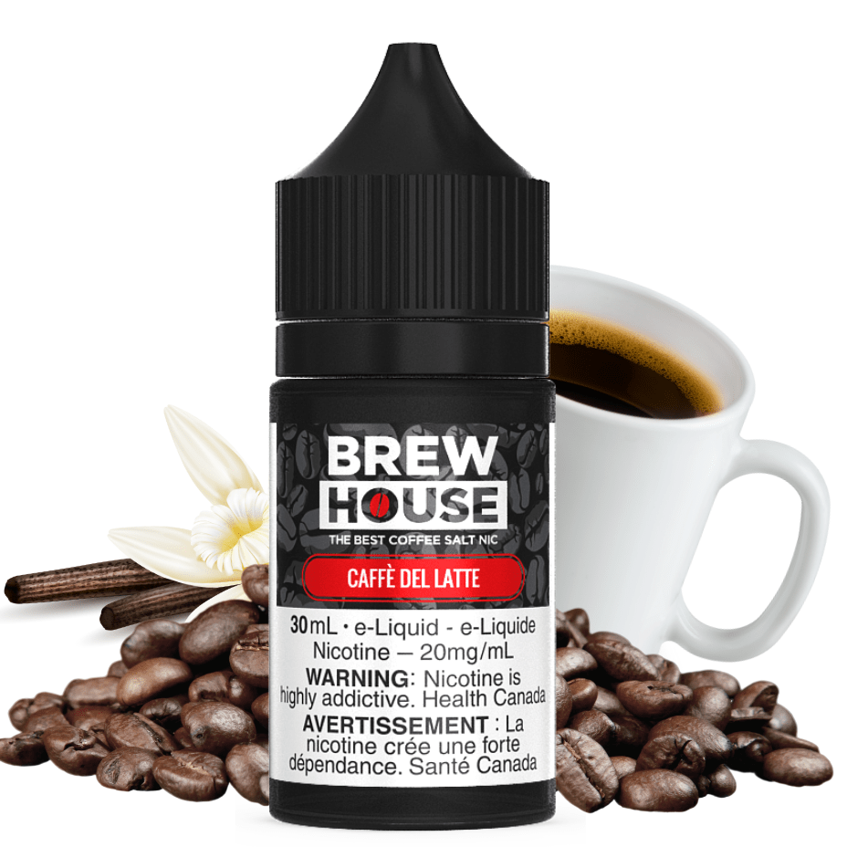 caffe del latte salt by brew house e liquid caffe del latte salt by brew house e liquid