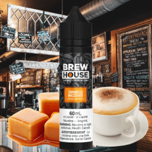 caramello macchiato by brew house e liquid