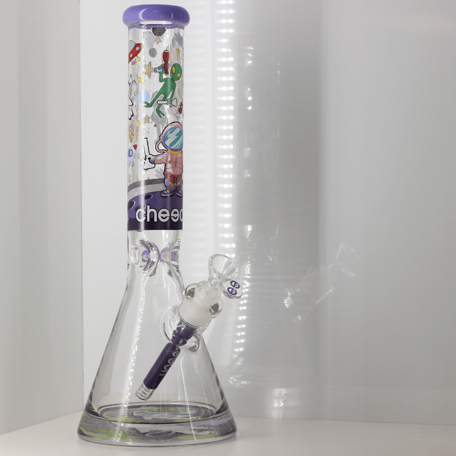cheech glass 16" space decal beaker w/ 12mm base cheech glass 16" space decal beaker w/ 12mm base