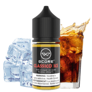 classico ice salt by gcore e liquid 30ml