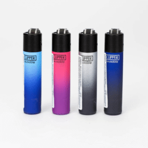 clipper lighters metallic gradient series