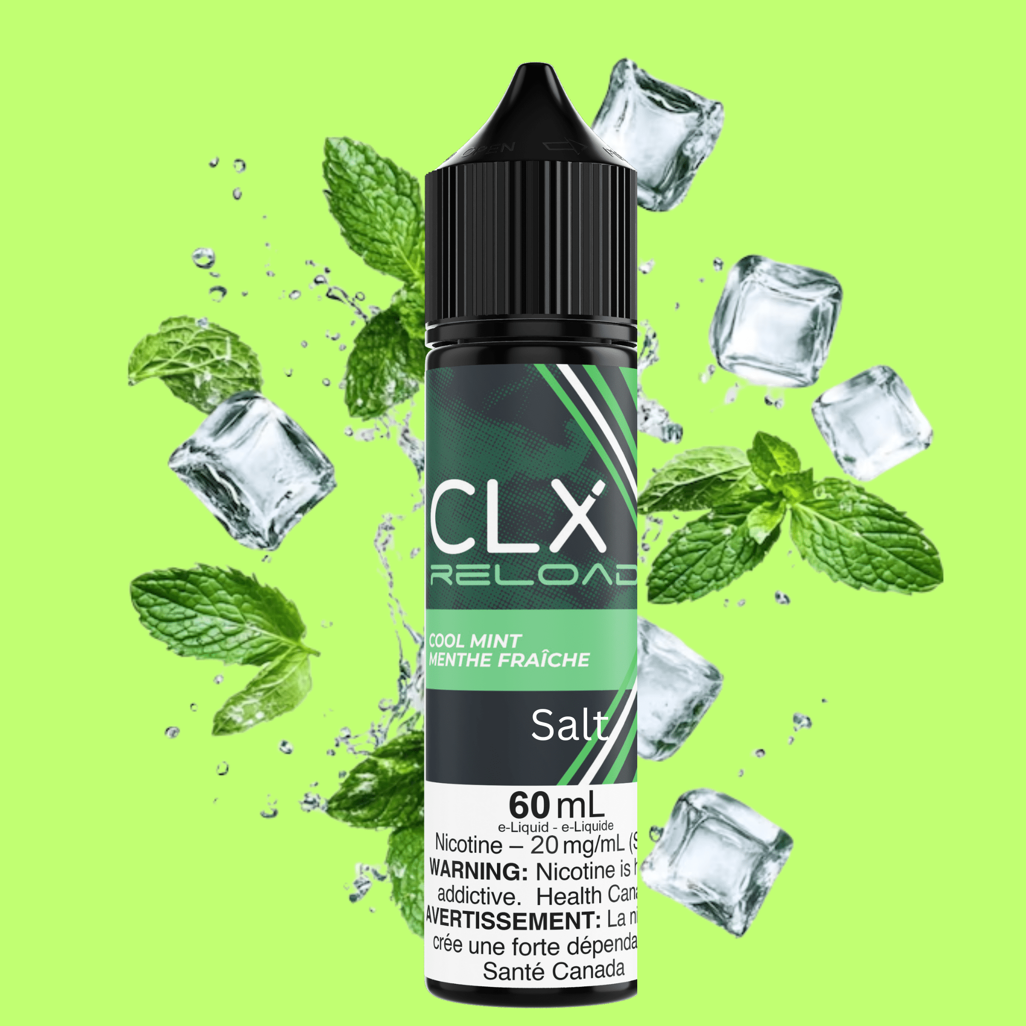 clx reload 60ml salt cool mint clx reload 60ml salt cool mint