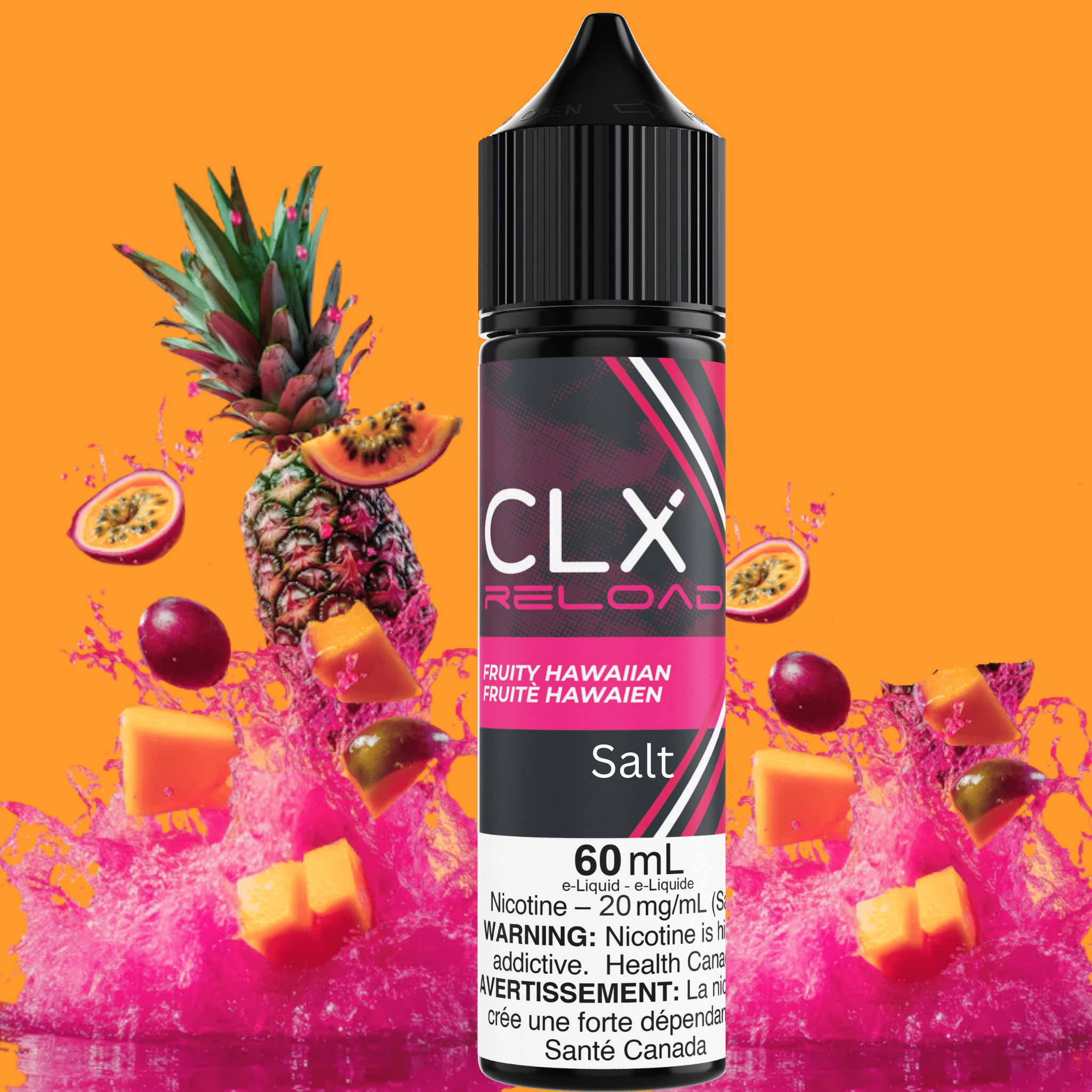 clx reload 60ml salt fruity hawaiian clx reload 60ml salt fruity hawaiian