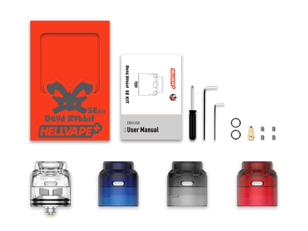 hellvape dead rabbit se rda or rda kit 4 colors hellvape dead rabbit se rda or rda kit 4 colors