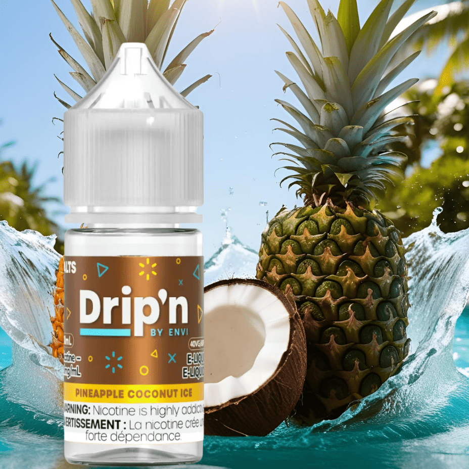 drip'n by envi classics salt pineapple coconut ice drip'n by envi classics salt pineapple coconut ice