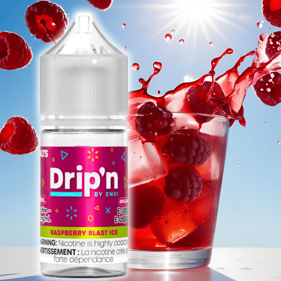 drip'n by envi classics salt raspberry blast drip'n by envi classics salt raspberry blast
