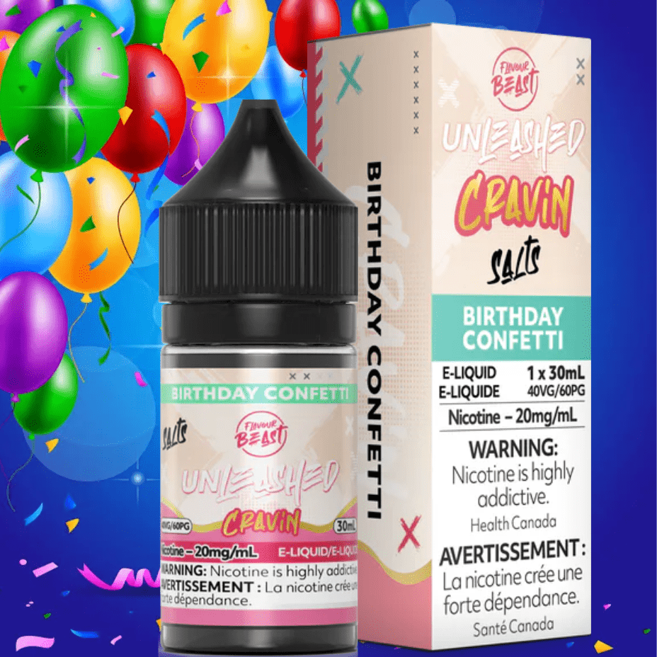 flavor beast unleashed cravin salts birthday confetti flavor beast unleashed cravin salts birthday confetti