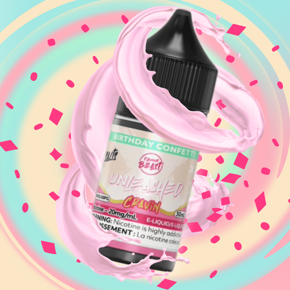 flavor beast unleashed cravin salts birthday confetti flavor beast unleashed cravin salts birthday confetti