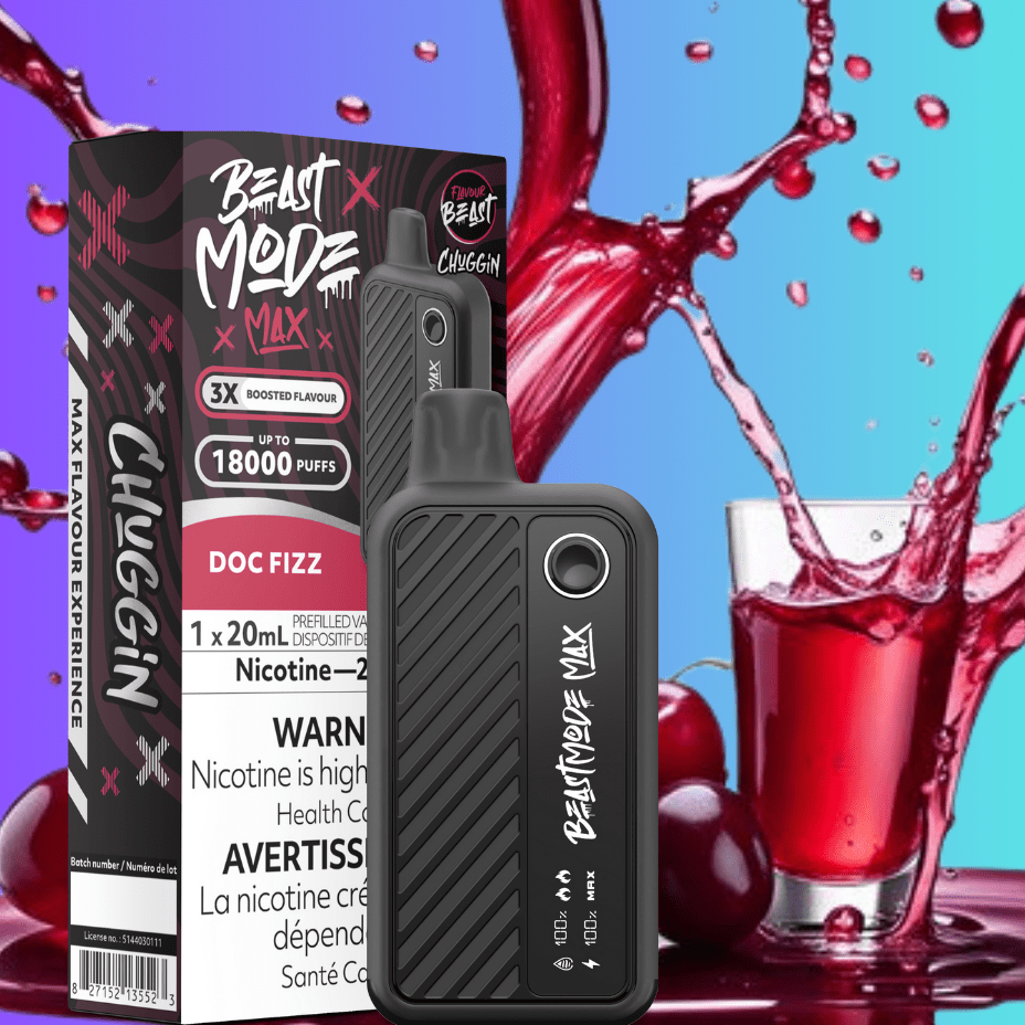 flavour beast beast mode max 18k disposable chuggin doc fizz flavour beast beast mode max 18k disposable chuggin doc fizz