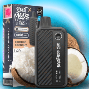flavour beast beast mode max 18k disposable crushin coconut
