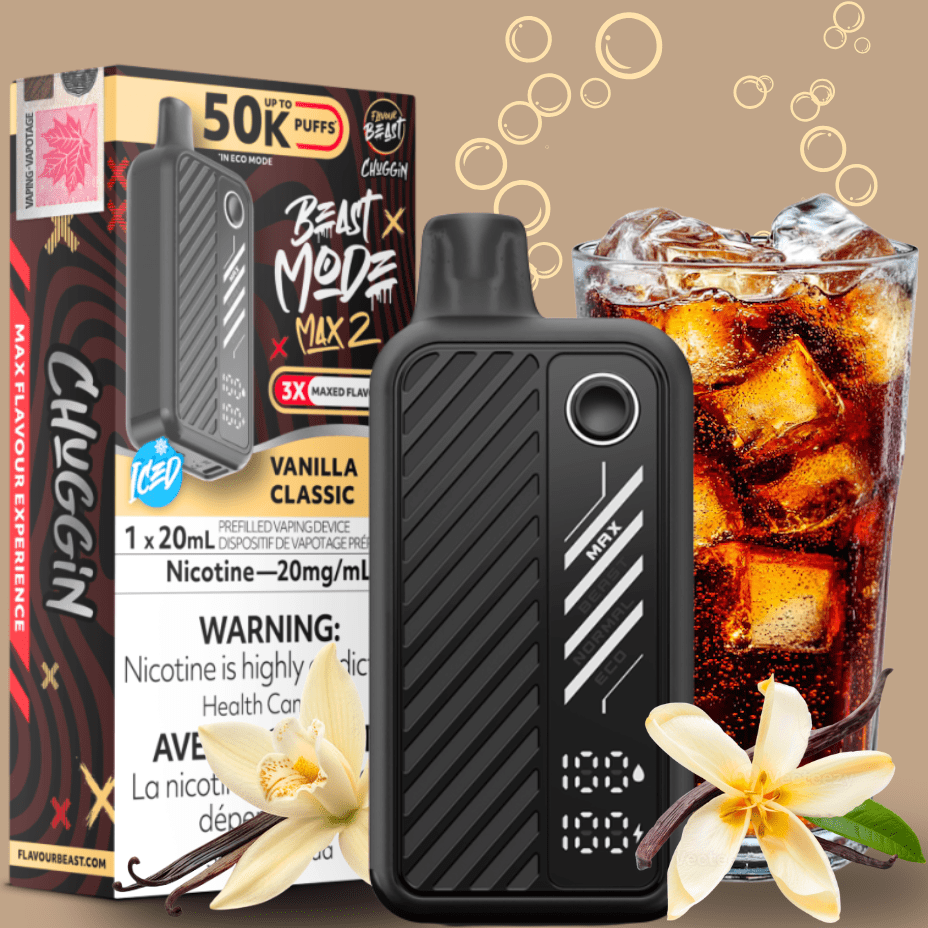 flavour beast beast mode max 2 50k disposable vape vanilla classic flavour beast beast mode max 2 50k disposable vape vanilla classic