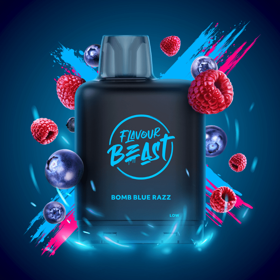 flavour beast level x boost g2 pod bomb blue razz flavour beast level x boost g2 pod bomb blue razz
