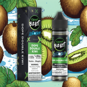 flavour beast salt 60ml dope double kiwi