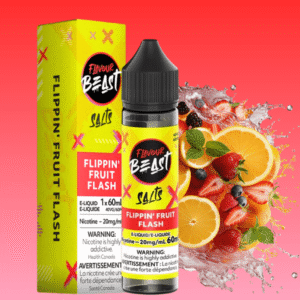 flavour beast salt 60ml flippin' fruit flash