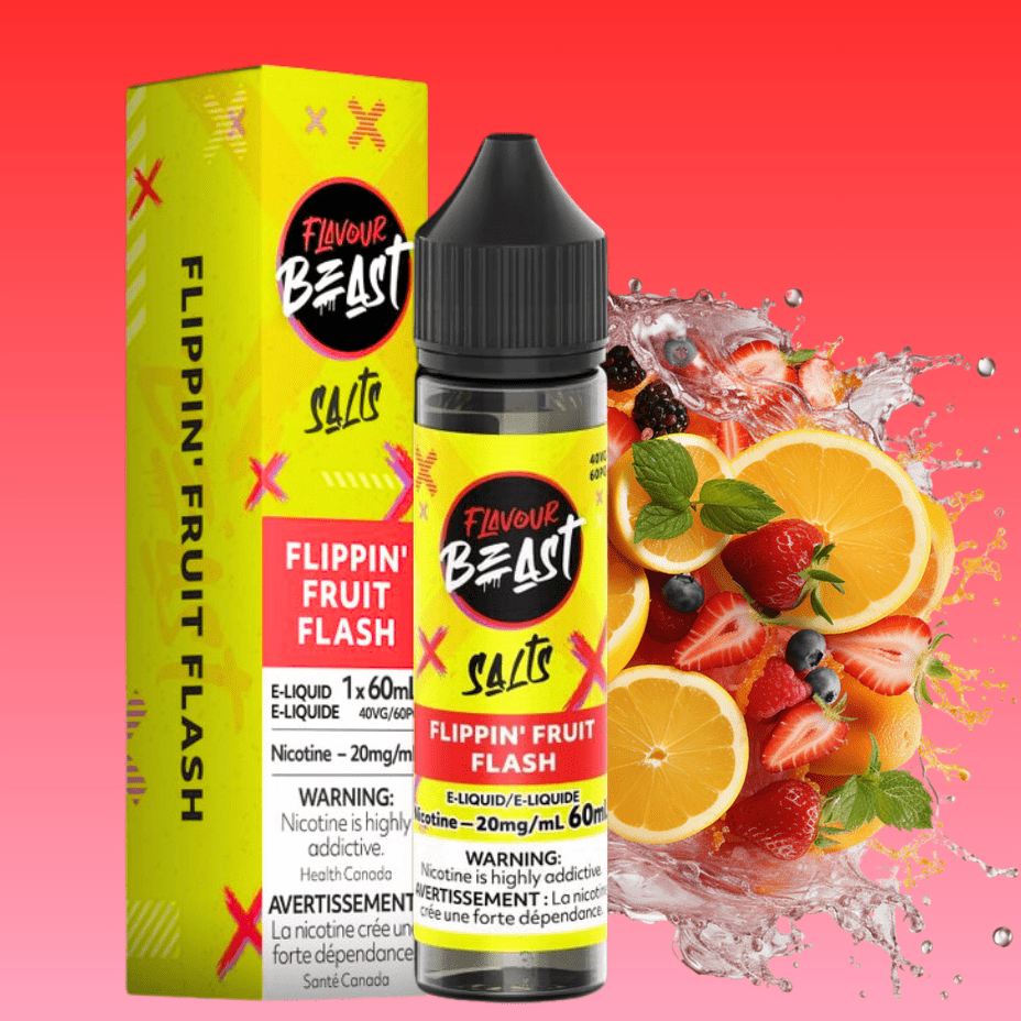 flavour beast salt 60ml flippin' fruit flash flavour beast salt 60ml flippin' fruit flash