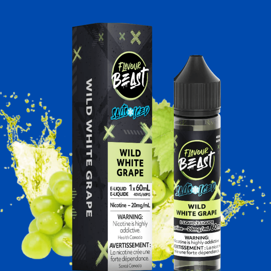 flavour beast salt 60ml wild white grape flavour beast salt 60ml wild white grape