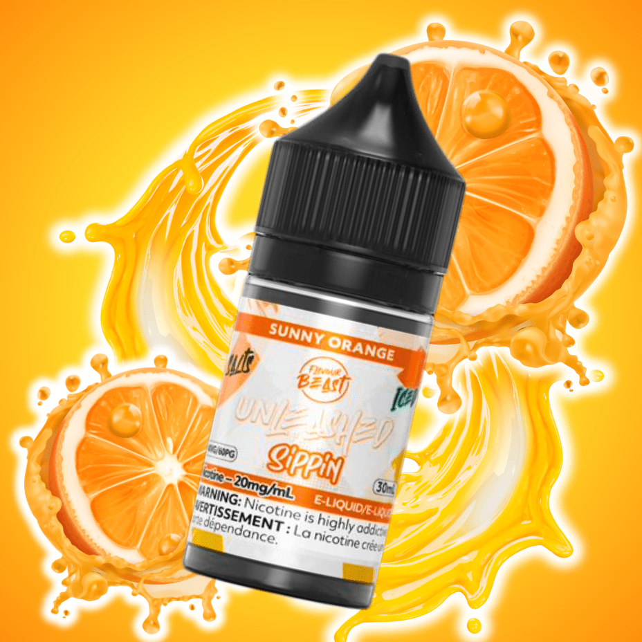 flavour beast unleashed sippin salts sunny orange flavour beast unleashed sippin salts sunny orange