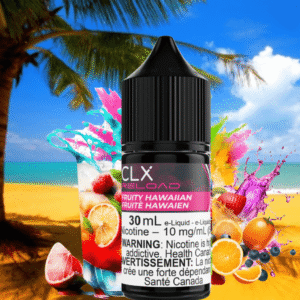 fruity hawaiian salt by clx reload e liquid