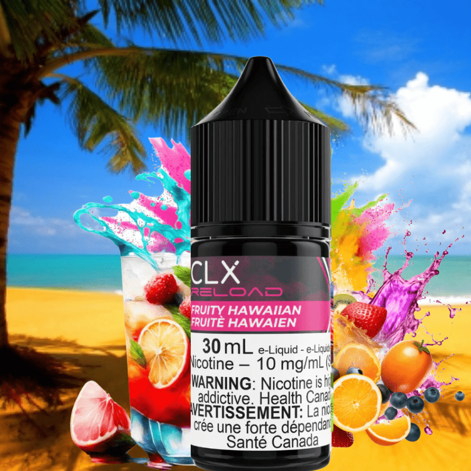 fruity hawaiian salt by clx reload e liquid fruity hawaiian salt by clx reload e liquid