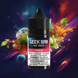 geek bar nic salt punch ice