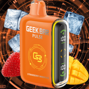 geek bar pulse 9000 disposable vape strawberry mango ice