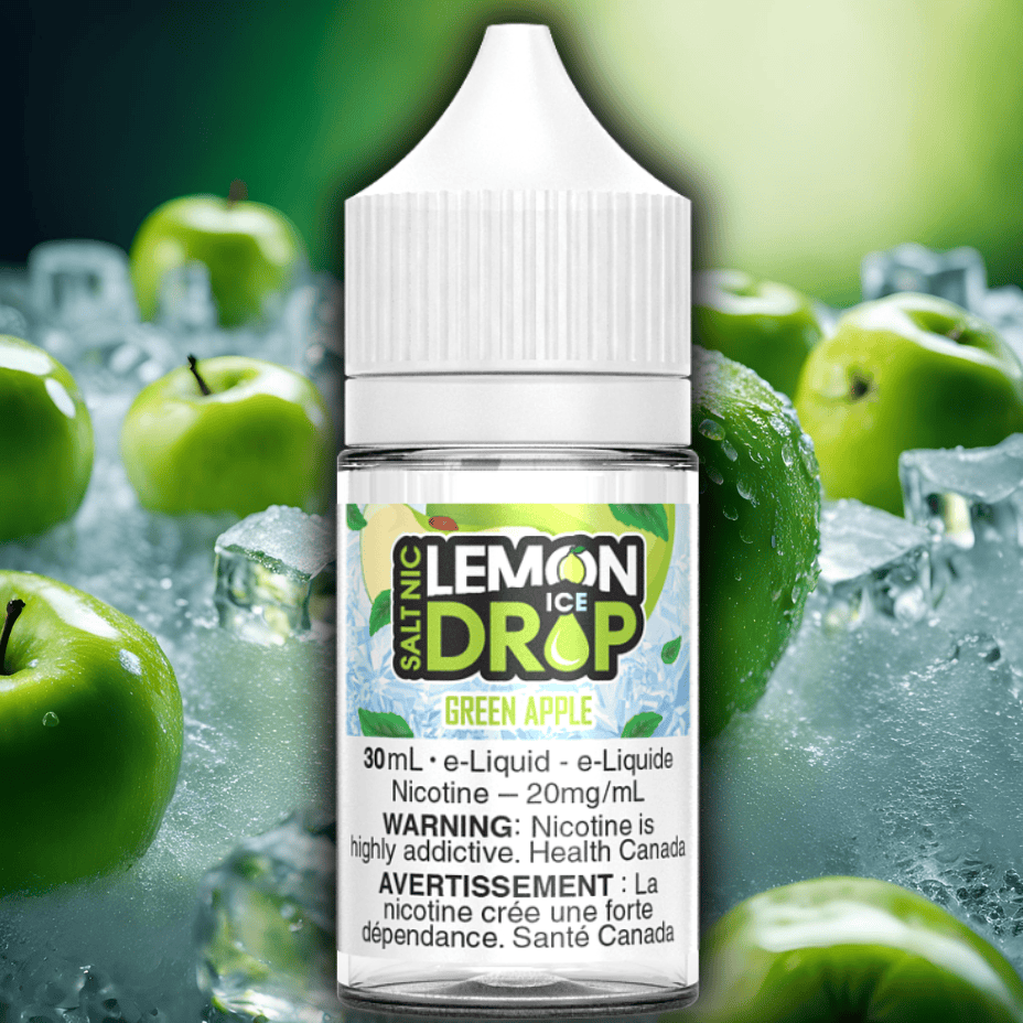 green apple ice salt by lemon drop e liquid green apple ice salt by lemon drop e liquid