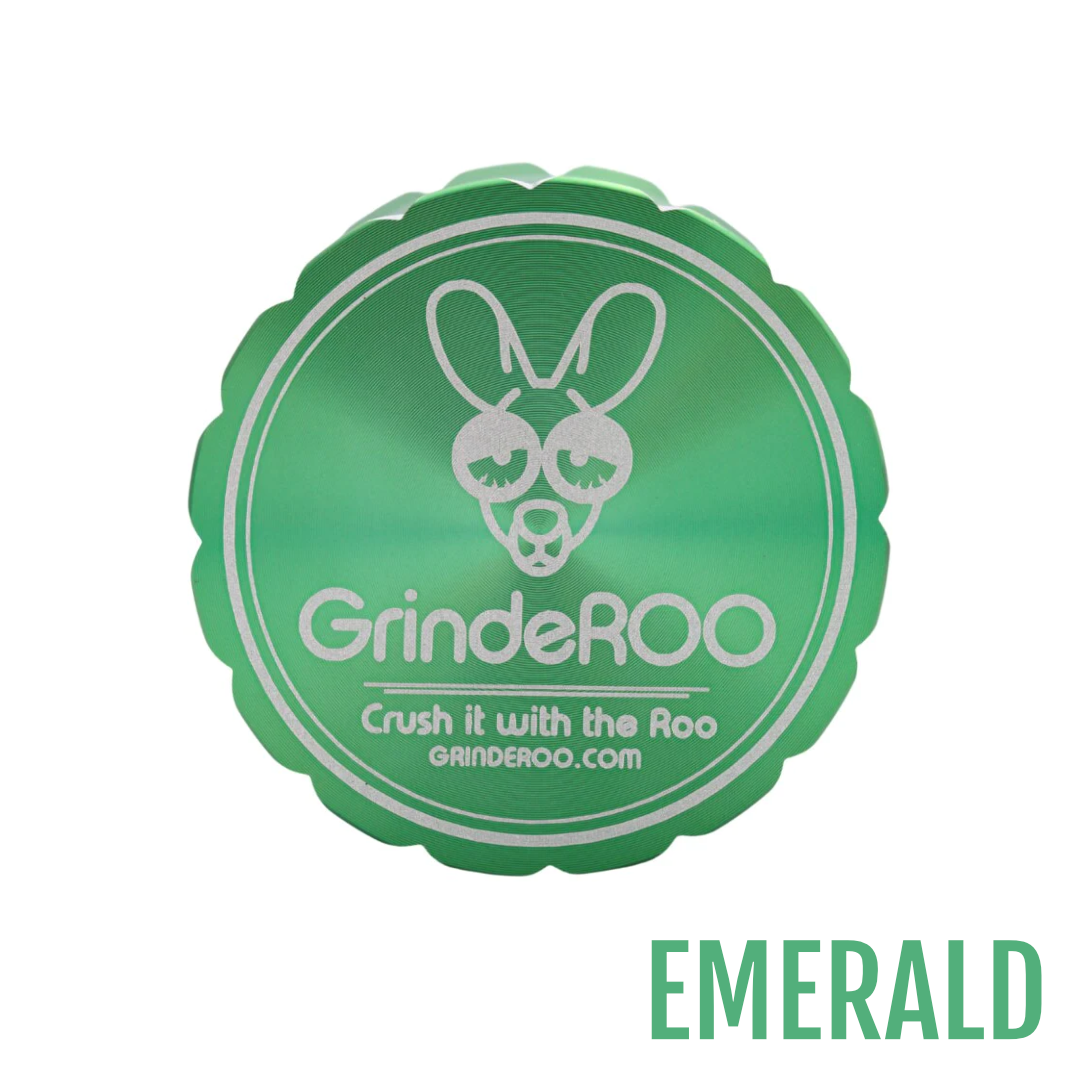 grinderoo 4 piece 63mm metal herb grinder grinderoo 4 piece 63mm metal herb grinder
