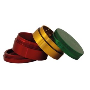 raw hammer craft large aluminium grinder 4 parts 60mm