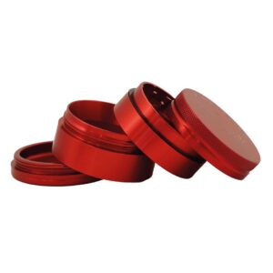 raw hammer craft large aluminium grinder 4 parts 60mm