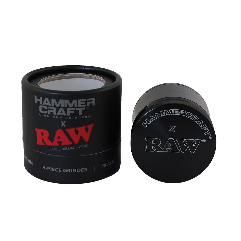raw hammer craft medium aluminium grinder 4 parts 55mm raw hammer craft medium aluminium grinder 4 parts 55mm