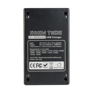hohm tech school 2 channel battery charger